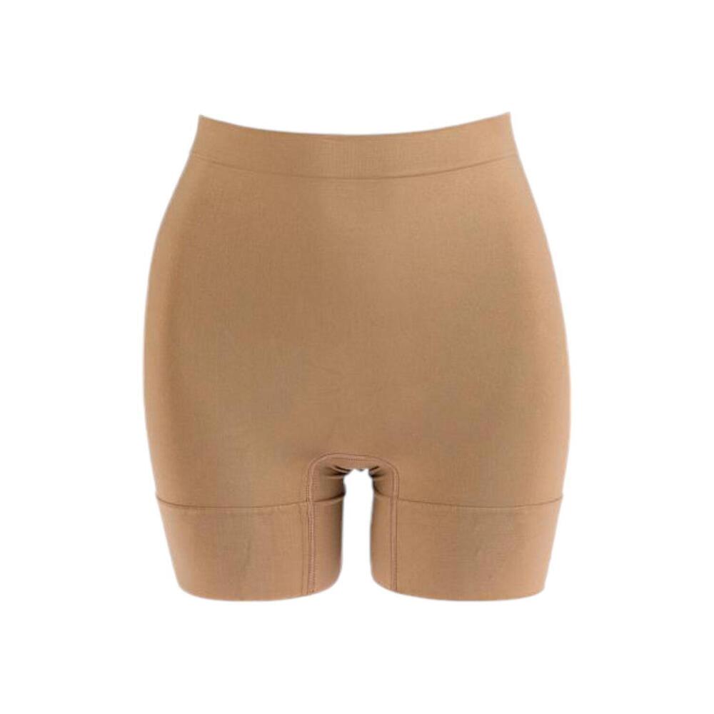 Yummie Women's Mid-Waist Seamless Shaping Short Almond -